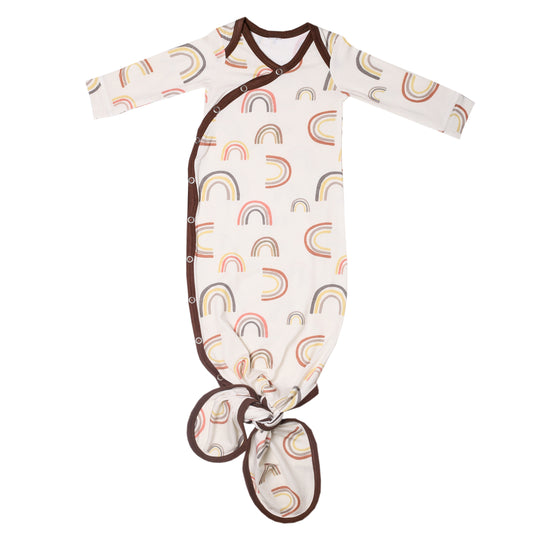Copper Pearl Knotted Gown - Kona