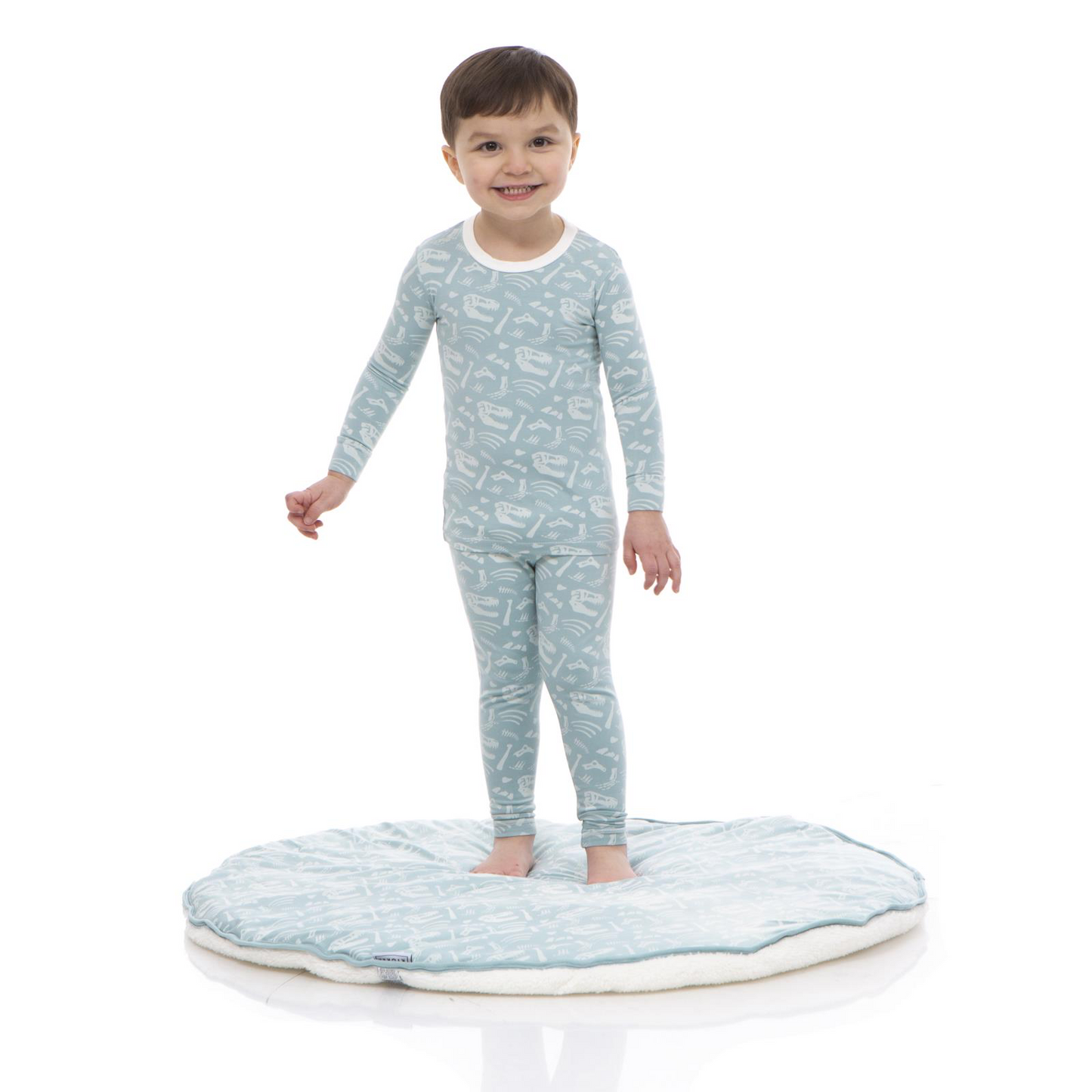 Jade Bones Print L/S Pajama Set