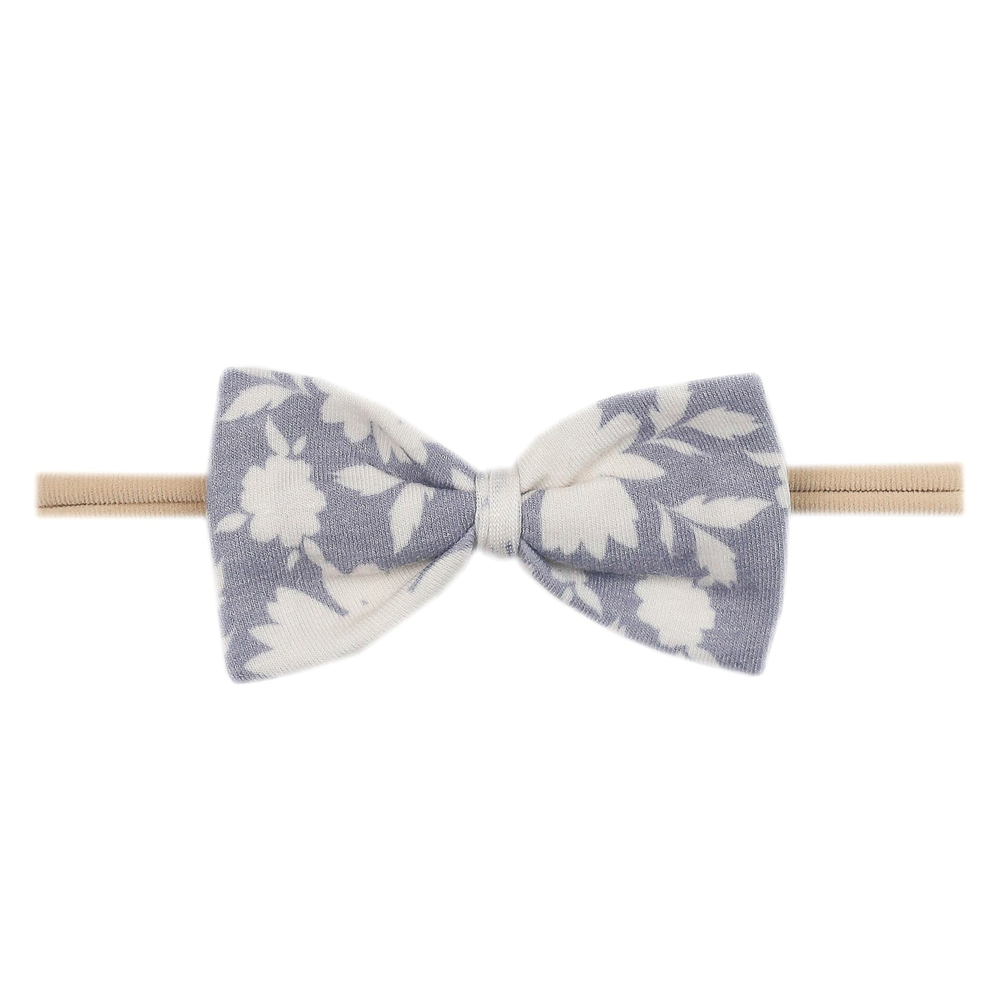 Copper Pearl Nylon Bowtie Headband - Lacie