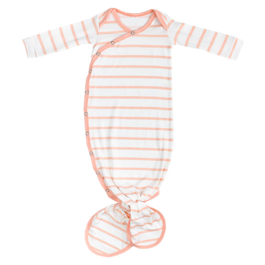 Copper Pearl Knotted Gown - Lainey