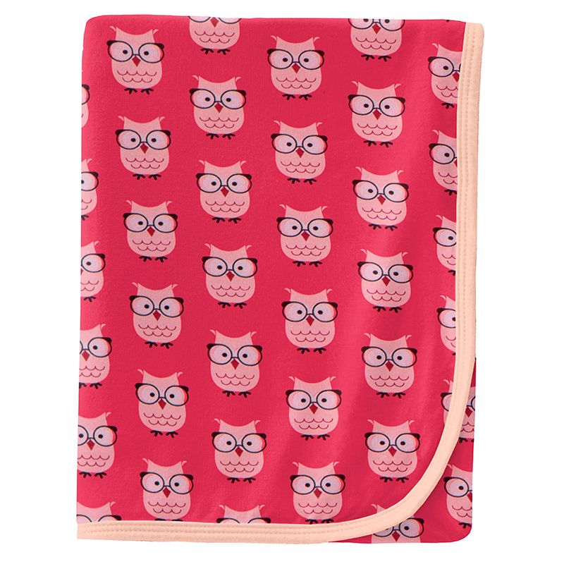 Print Swaddling Blanket - Taffy Wise Owls