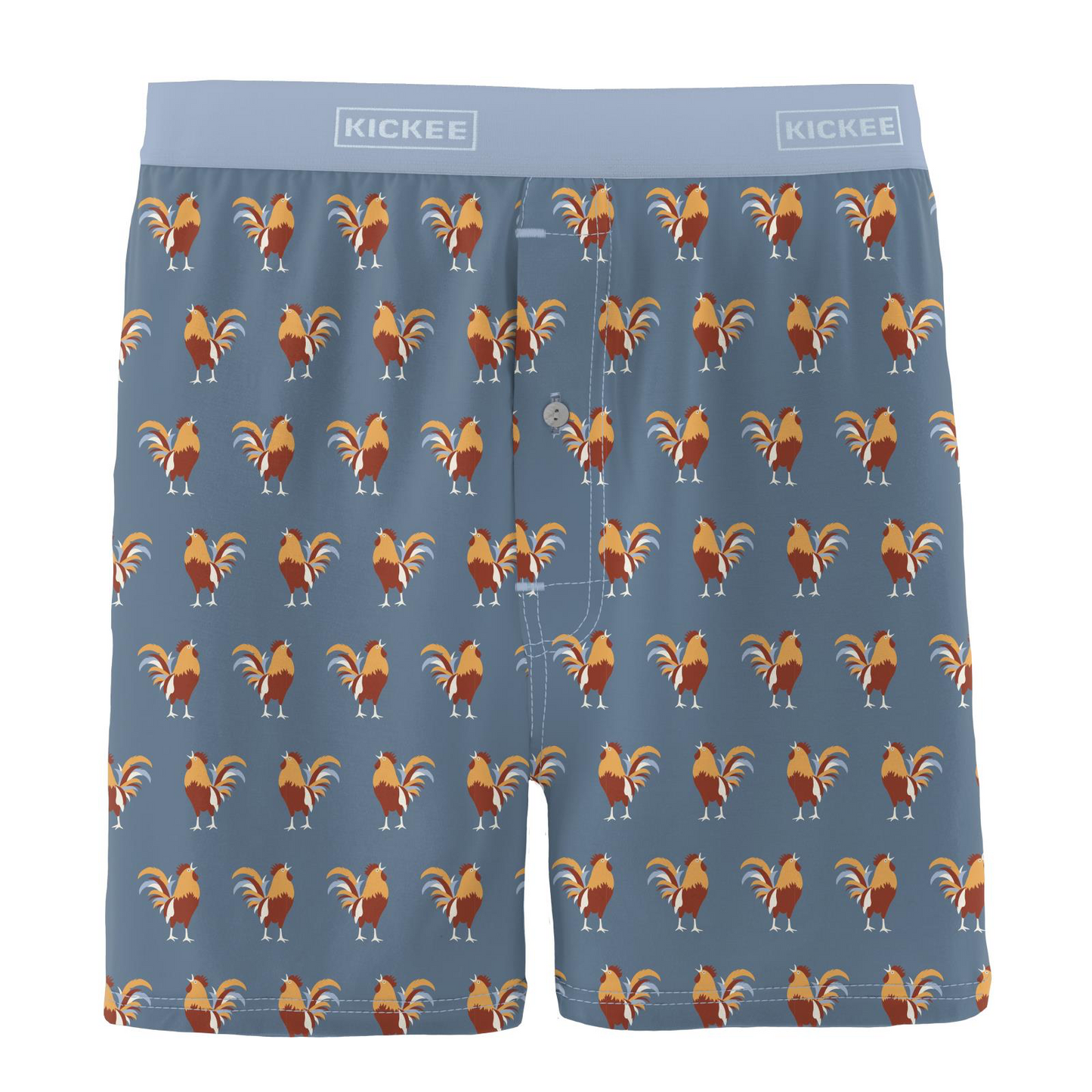 Parisian Rooster Men's Print Boxer Short