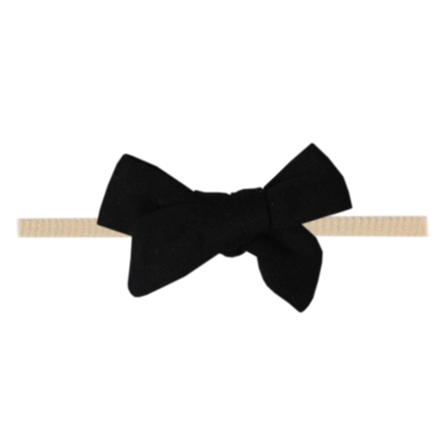 Copper Pearl Classic Nylon Bow - Midnight