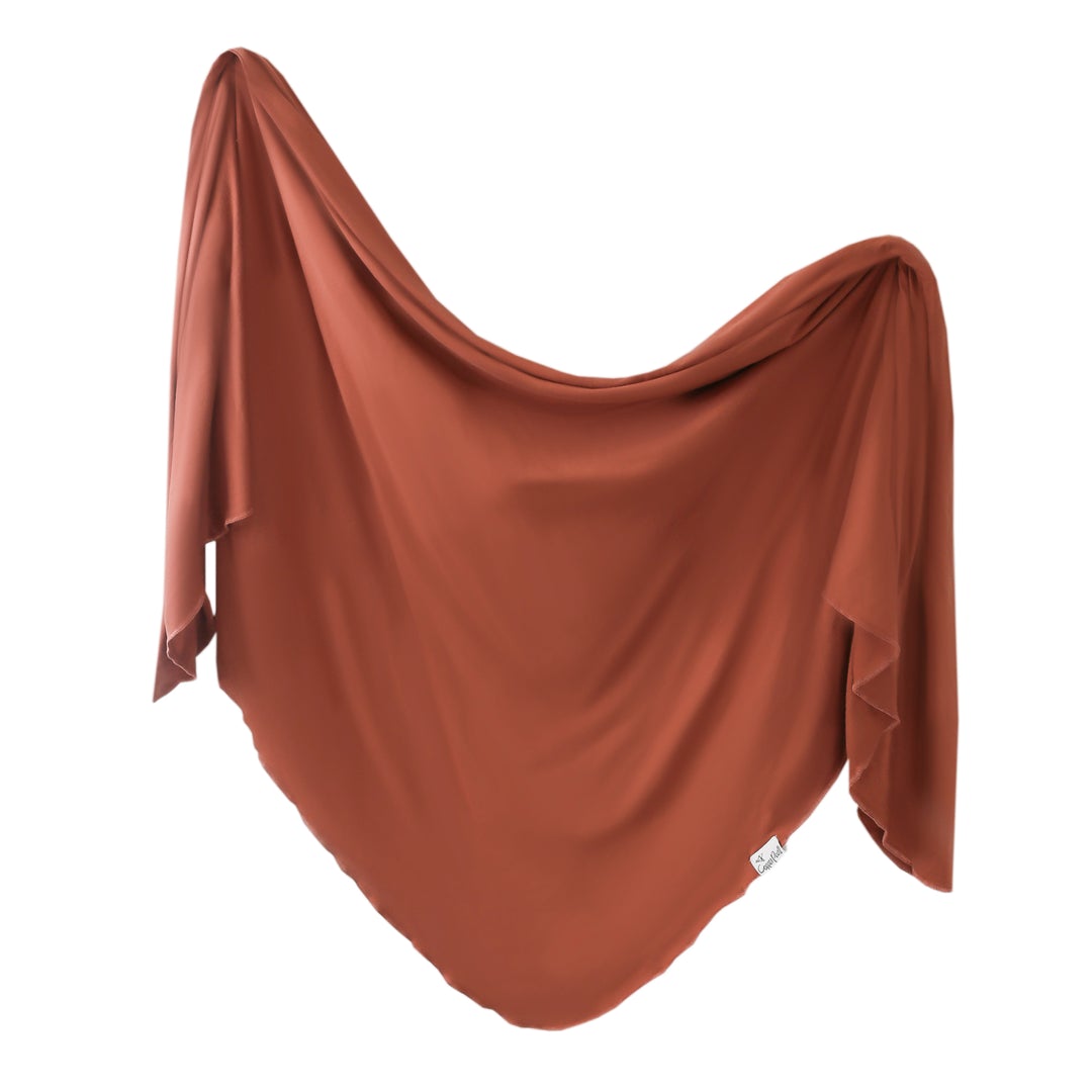 Copper Pearl Knit Swaddle Blanket - Moab