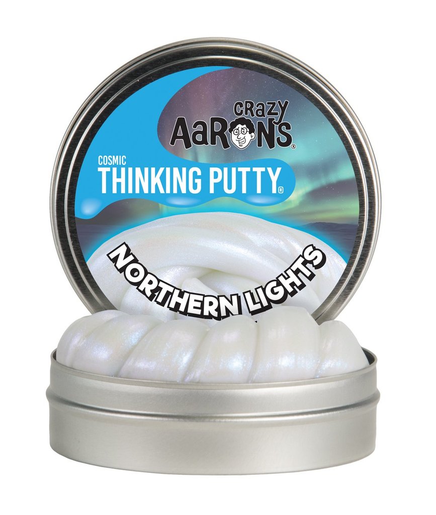Crazy Aaron's Cosmic Thinking Putty - Northern Lights