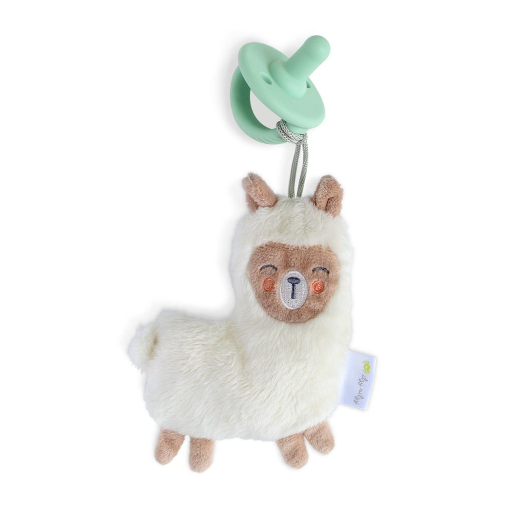 Itzy Ritzy Sweetie Pals Pacifier with Animal Attached - Lane the Llama