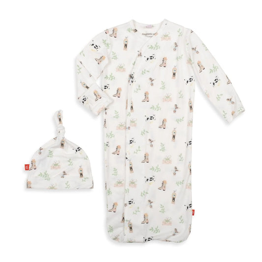 Introduce Mother Goose Modal Magnetic Gown & Hat