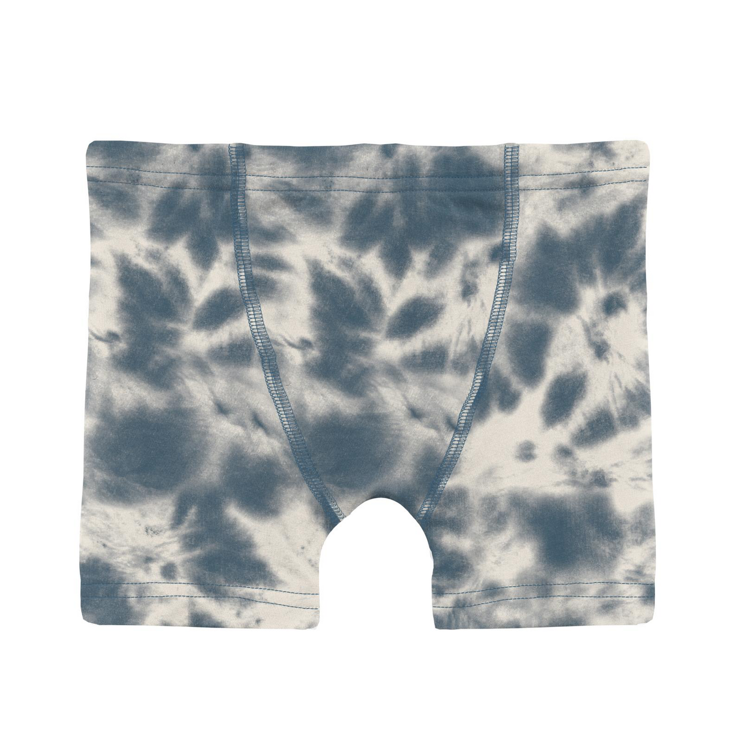 Deep Sea Tie Dye Print Boy's Boxer Brief