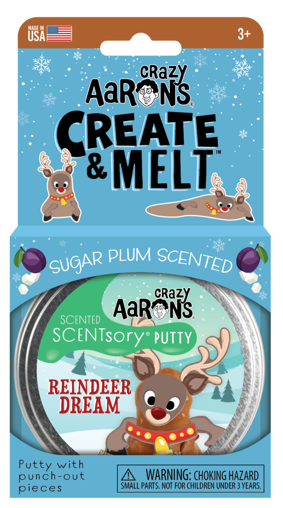 Crazy Aaron's Create & Melt Scentsory Putty - Reindeer Dream