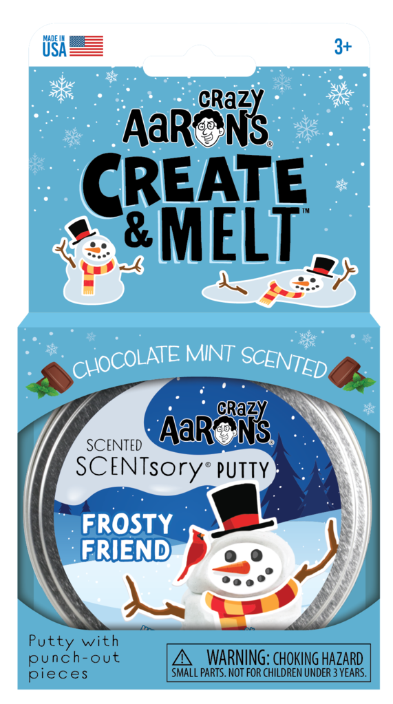 Crazy Aaron's Create & Melt Scentsory Putty - Frosty Friend