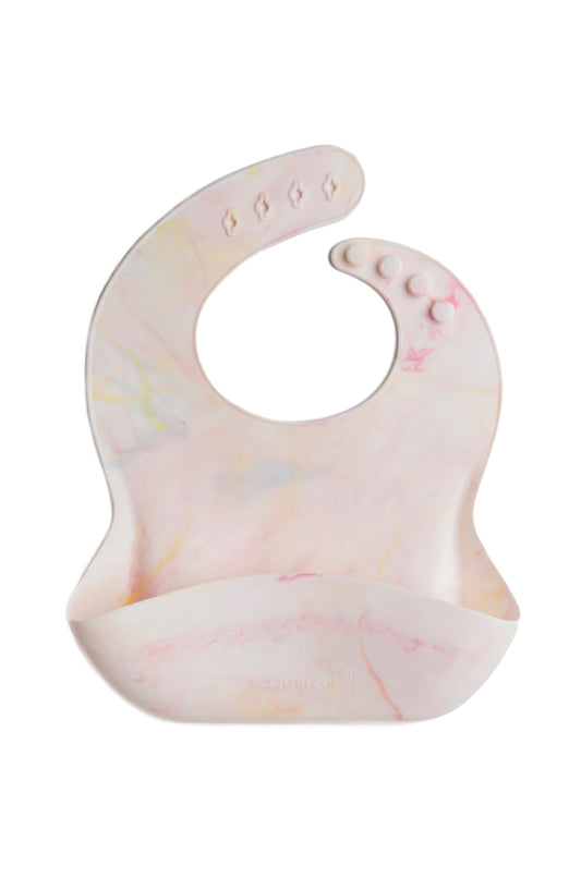 Rainbow Tie Dye Silicone Bib - Loulou Lollipop