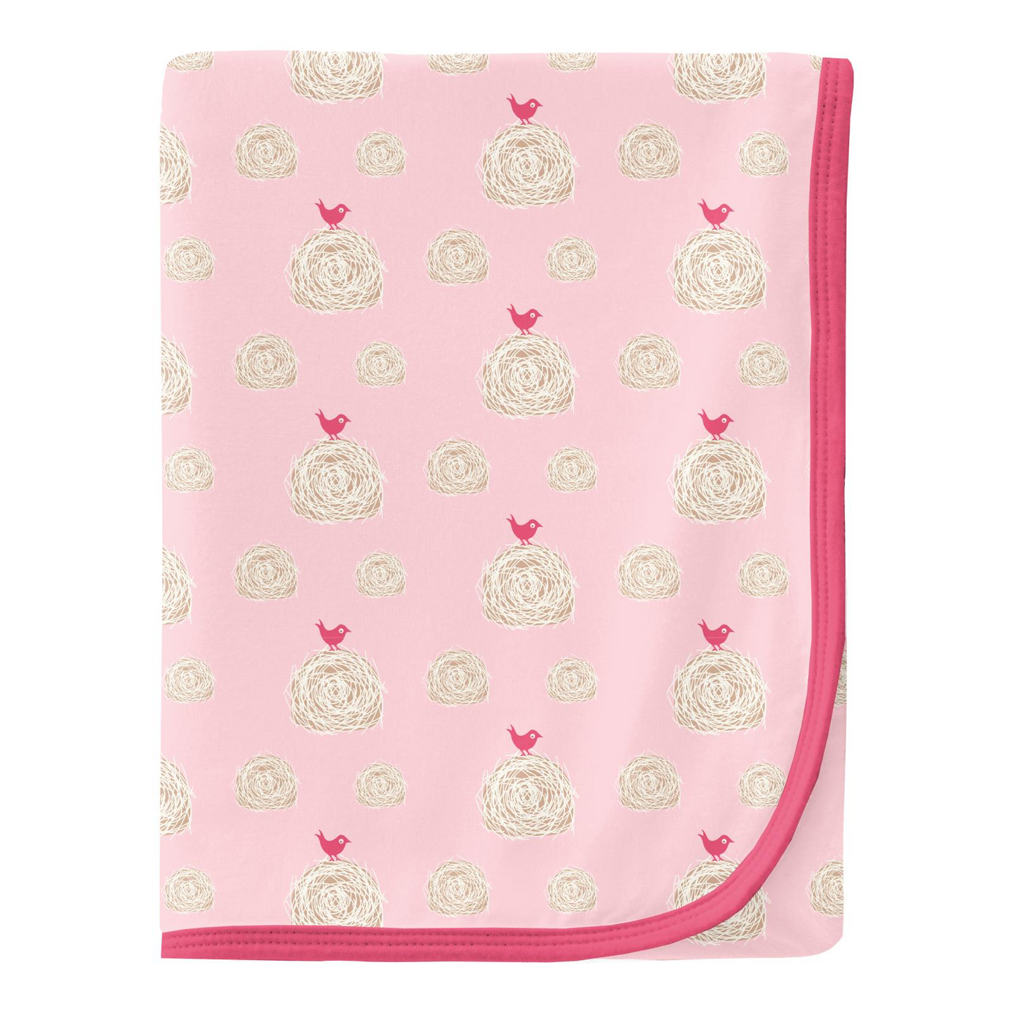 Lotus Hay Bales Print Swaddling Blanket
