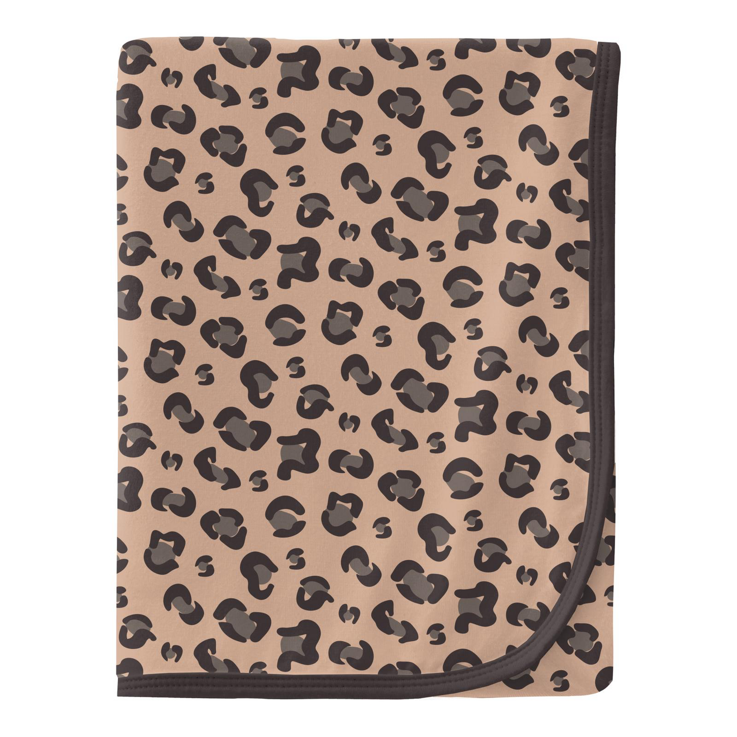 Suede Cheetah Print Swaddling Blanket