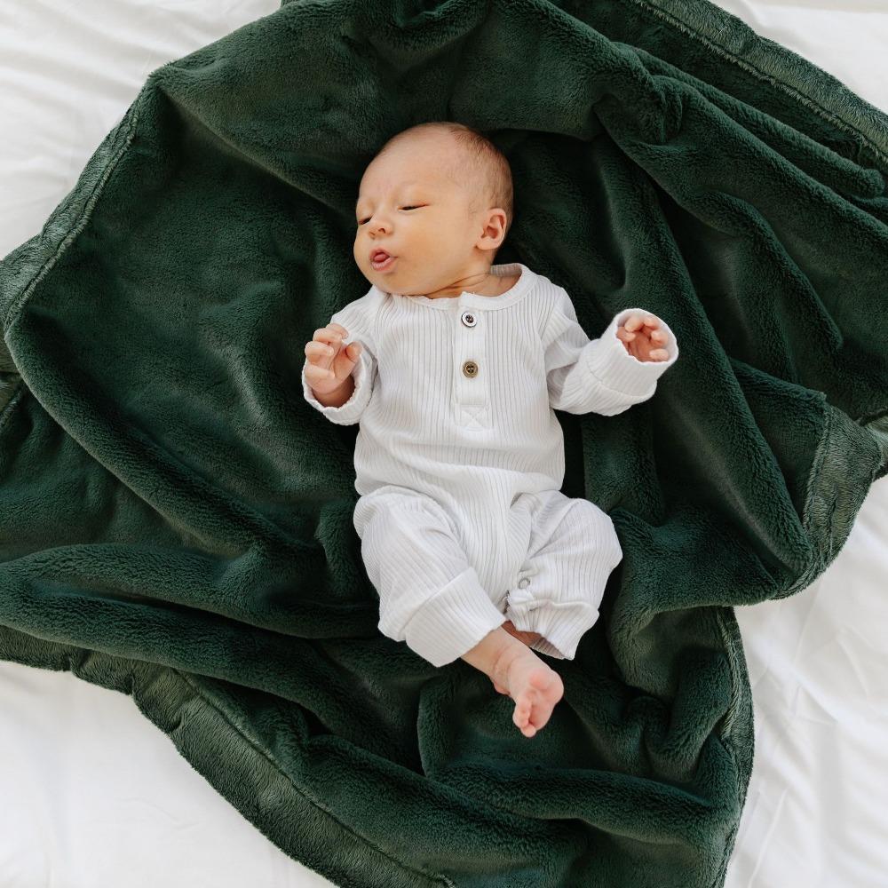 Hunter Lush Receiving Blanket