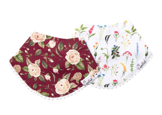 Single Fashion Bib - Scarlet