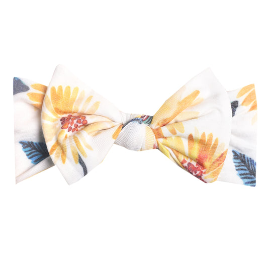 Copper Pearl Bow Headband - Sunnie