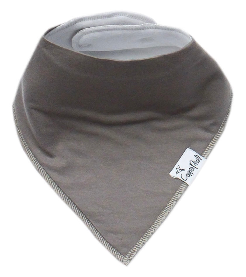 Copper Pearl Single Bandana Bibs - Swift