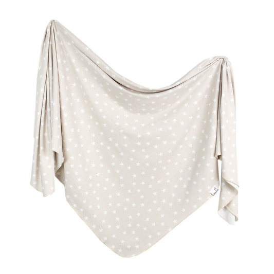 Copper Pearl Knit Swaddle Blanket - Twinkle