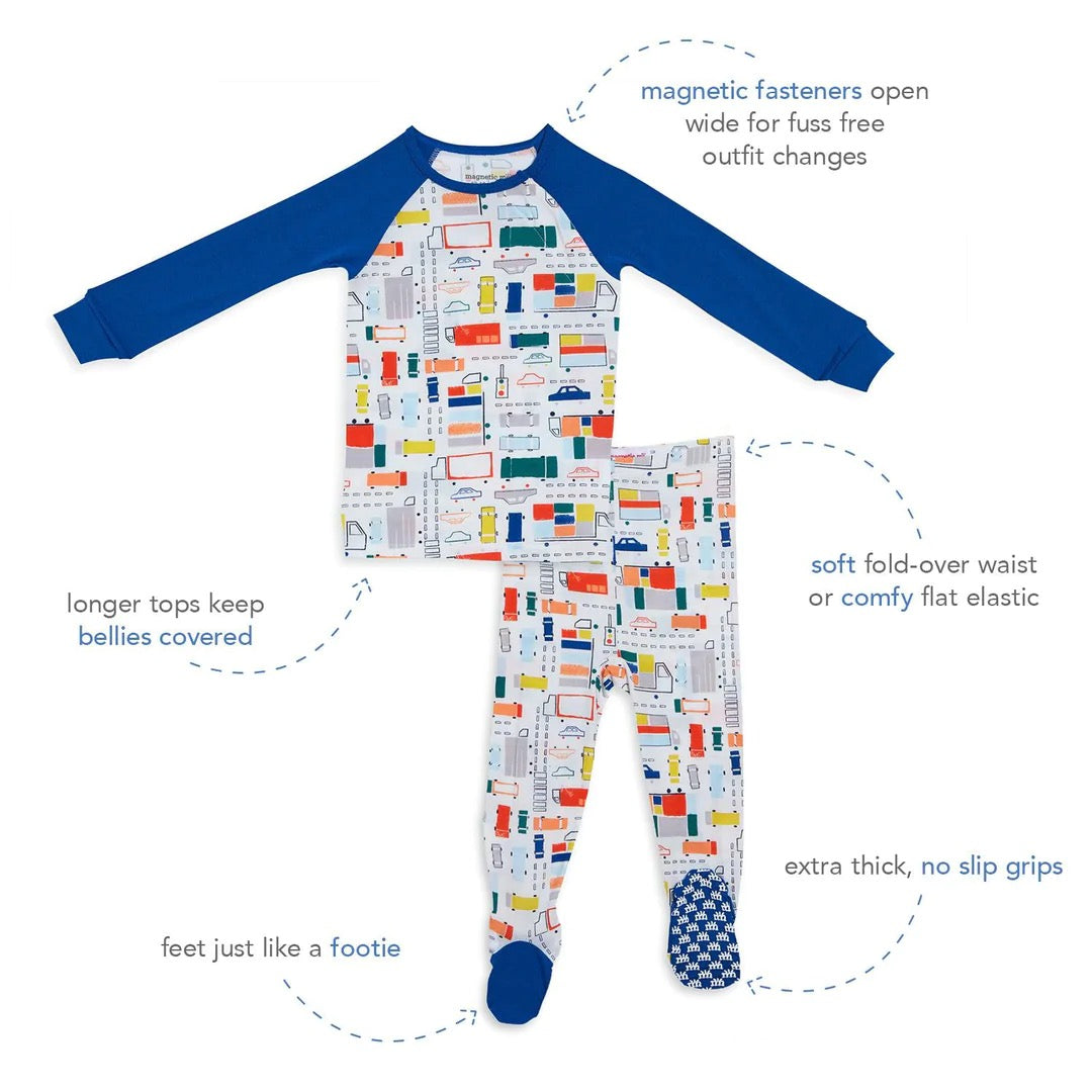 Traffic Jammies Modal Magnetic Twotie