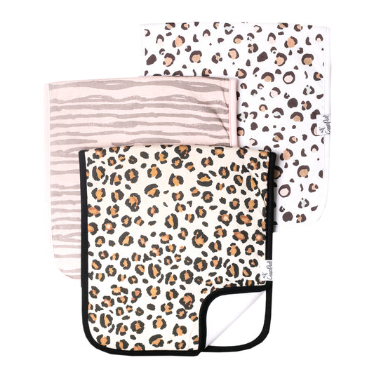 Copper Pearl Single Burp Cloth - Zara