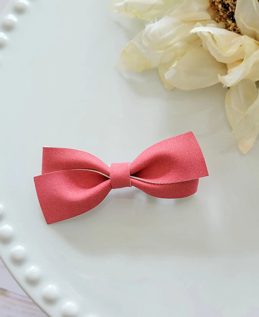 Anastasia Bow - Coral Rose