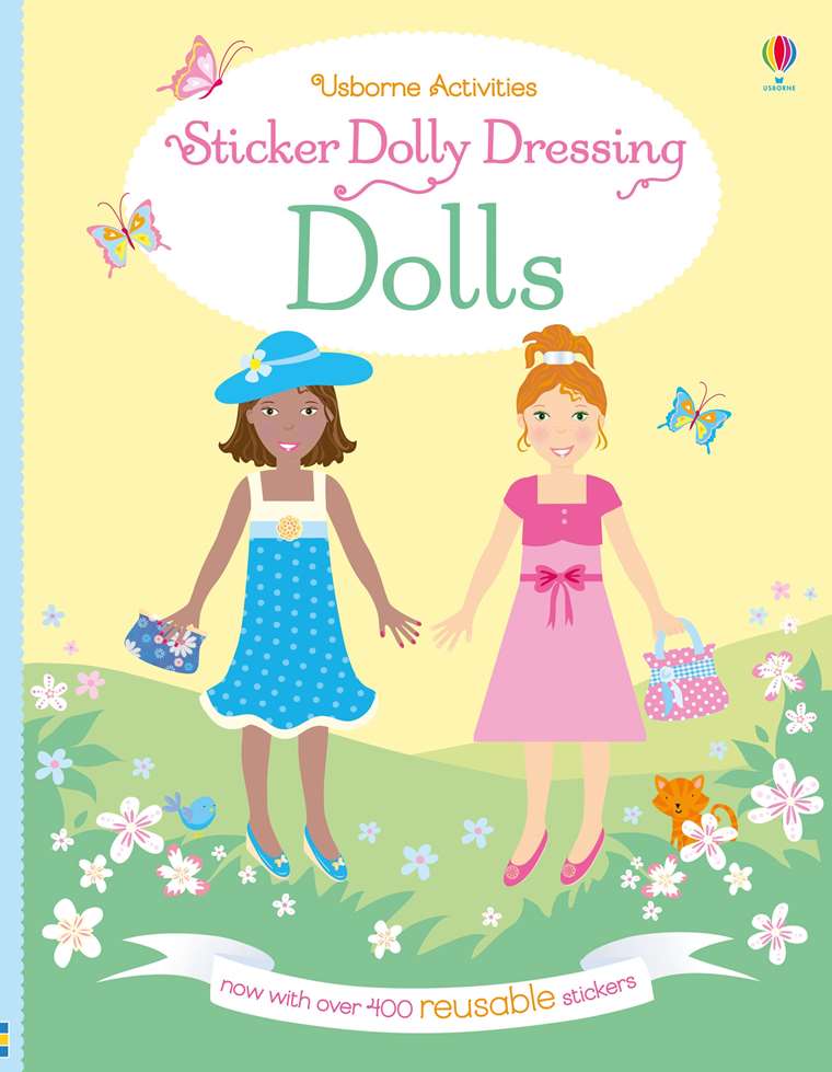 Usborne Sticker Dolly Dressing - Dolls