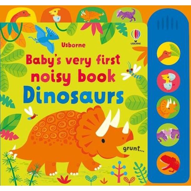 Baby's Very First Noisy Book: Dinosaurs - Usborne