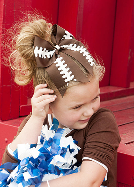 Football Cheer Bow