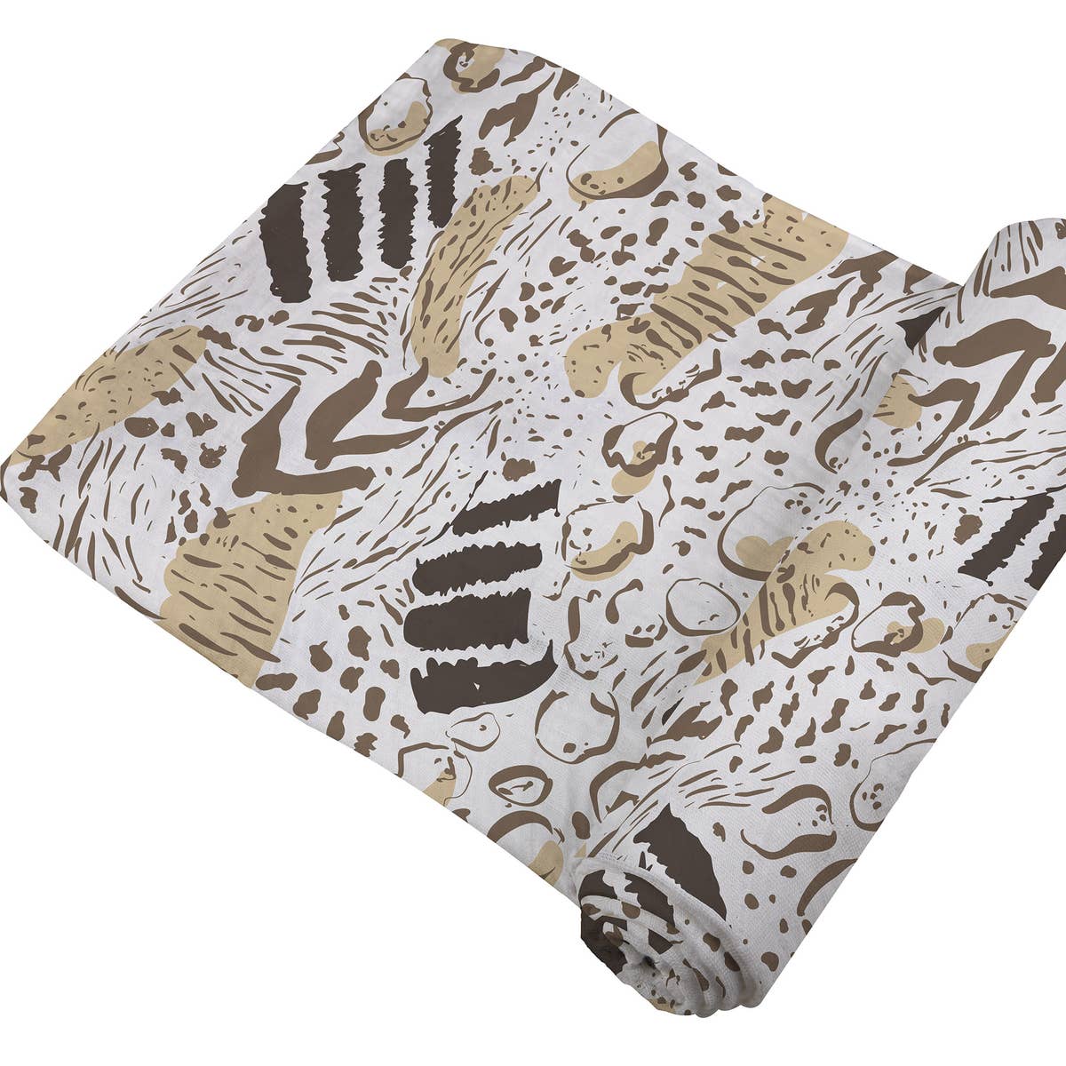 Newcastle Classics Bamboo Muslin Swaddle Blanket - Animal Print