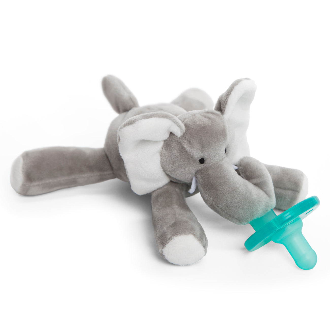 Wubbanub Infant Pacifier - Grey Elephant