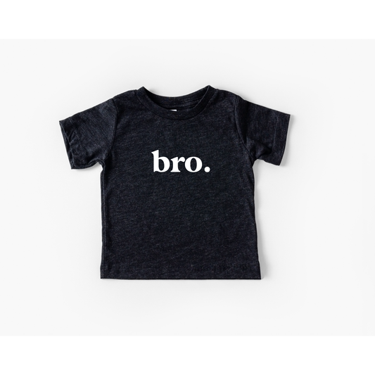 bro. - Tee in Charcoal