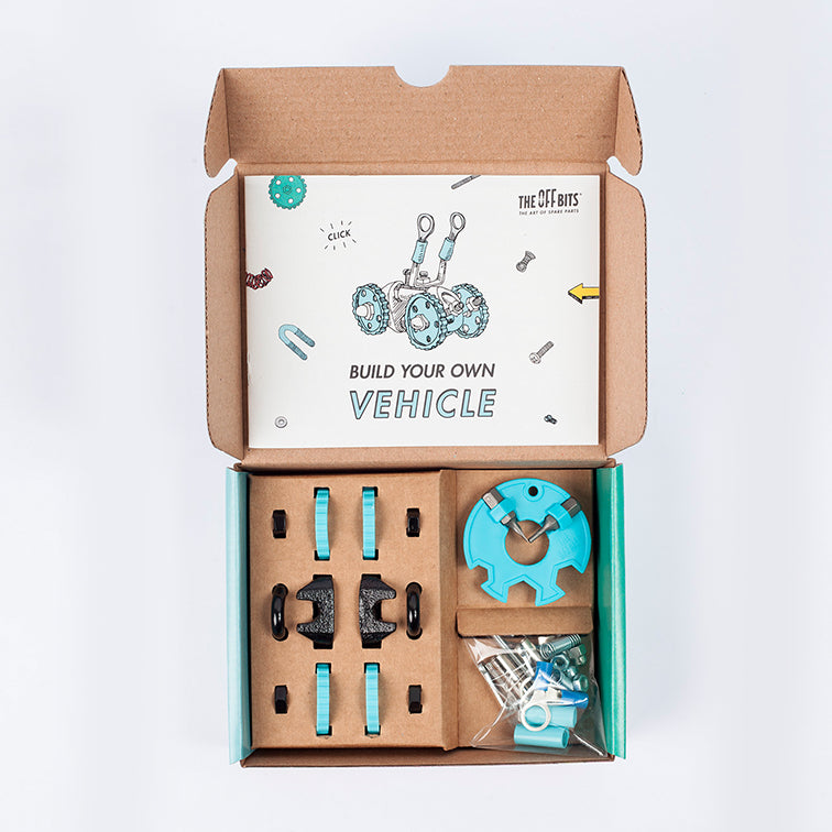 OFFBITS Blue Vehicle Kit: GearBit - Fat Brain Toys