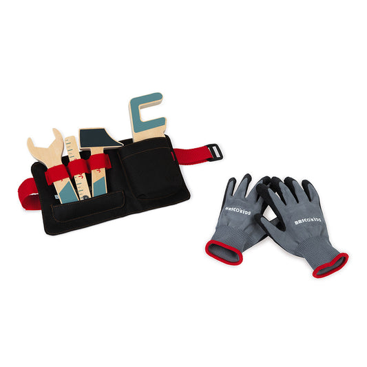 Brico'Kids DIY Tool Bet and Gloves Set