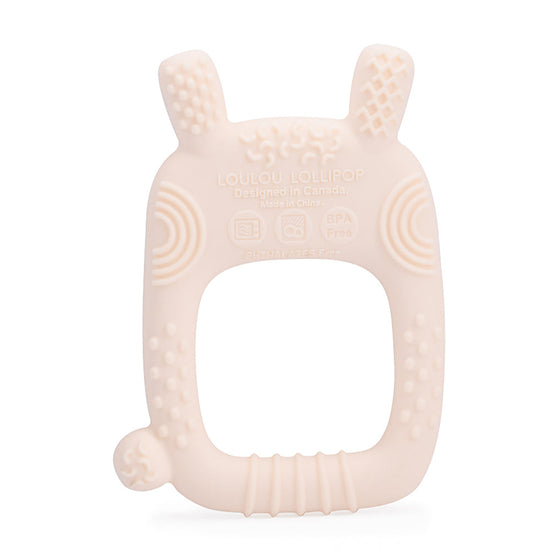 Bunny Silicone Teether - Loulou Lollipop