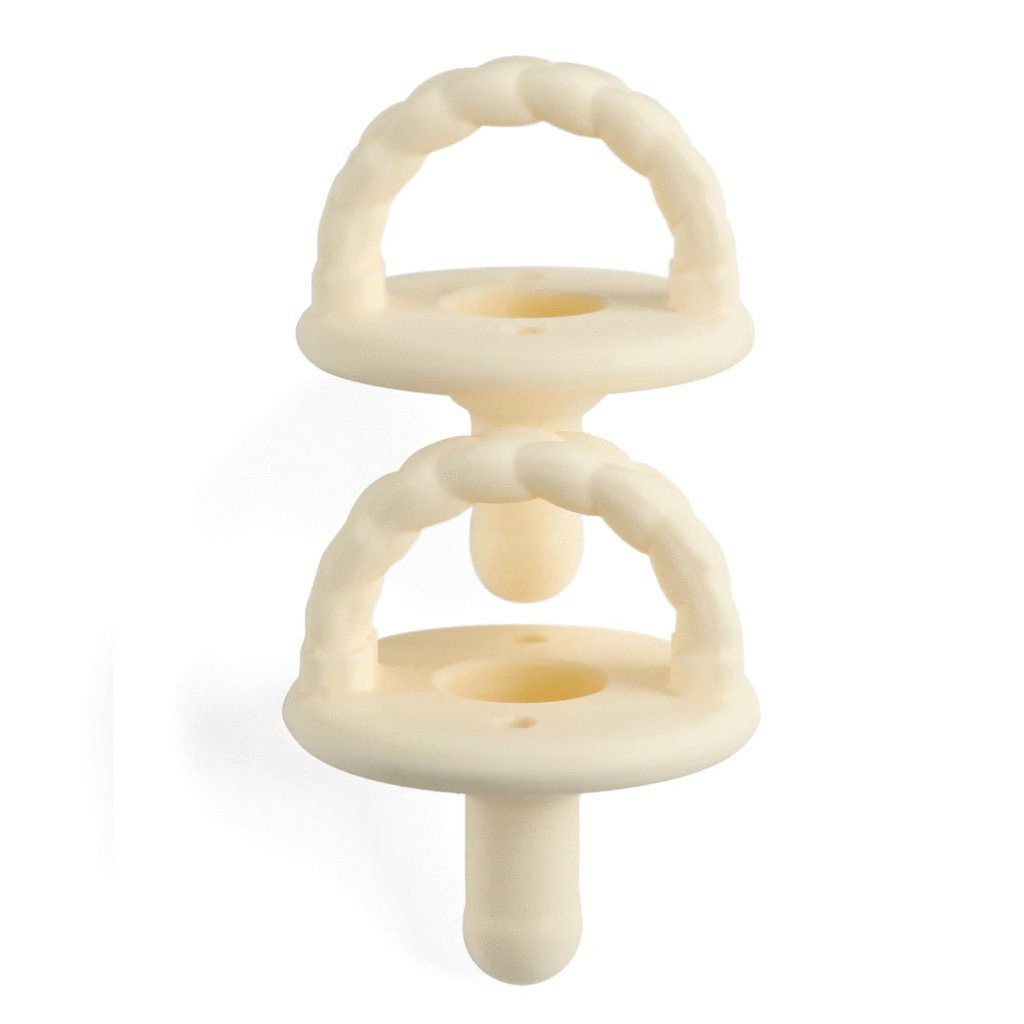 Sweetie Soother Pacifier 2-pack - Buttercream Braid