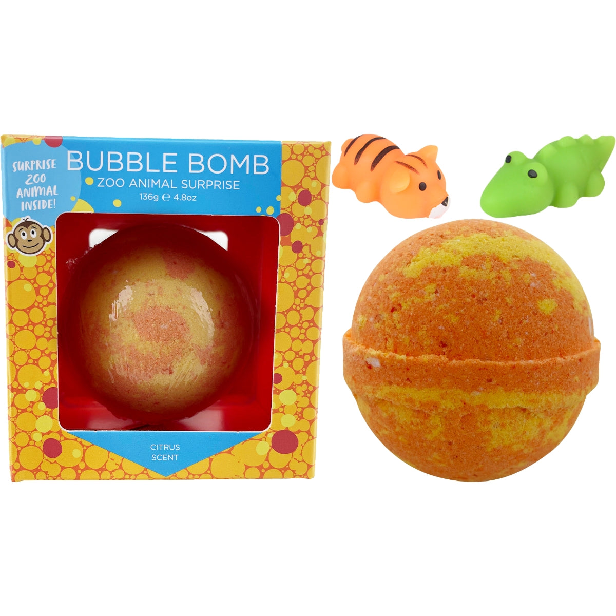 Zoo Animal Surprise Bubble Bath Bomb