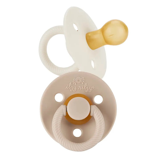 Coconut + Toast Natural Rubber Pacifiers