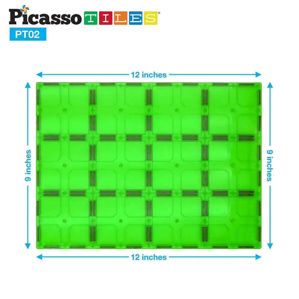 PicassoTiles 2pc Large Stabilizer Base