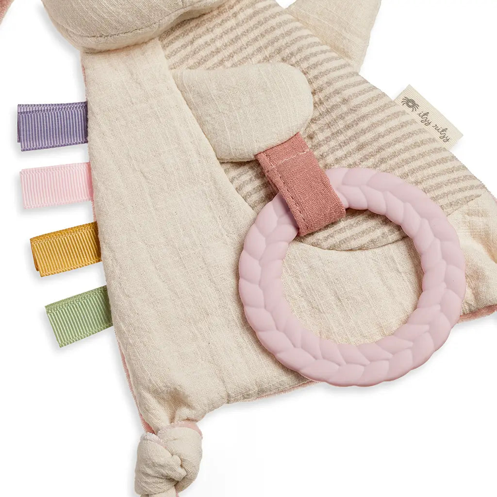 Bunny Crinkle Toy with Teether