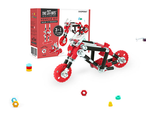 OFFBITS Vehicle Kit: ChopperBit - Fat Brain Toys