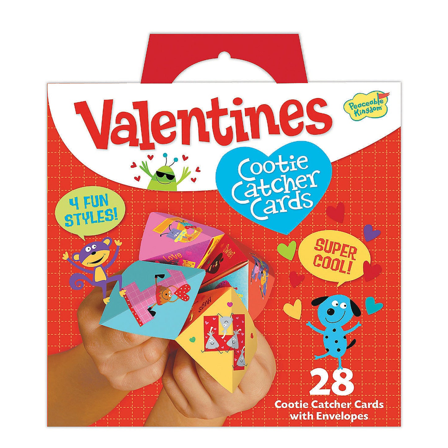 Cootie Catcher Valentine Cards