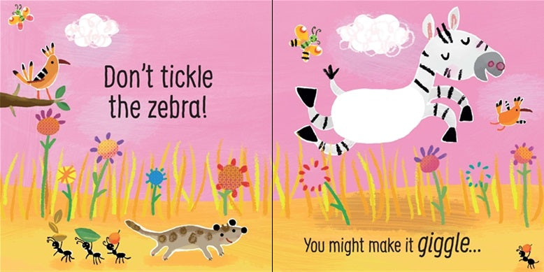Don't Tickle the Lion - Usborne Touchy-Feely Sounds