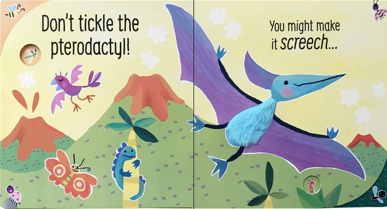 Don't Tickle the Dinosaur! - Usborne Touchy-Feely Sounds