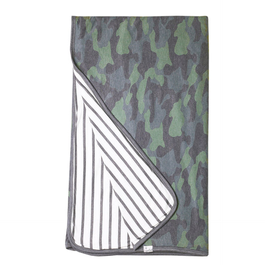 Copper Pearl 3 Layer Jumbo Stretchy Quilt - Hunter