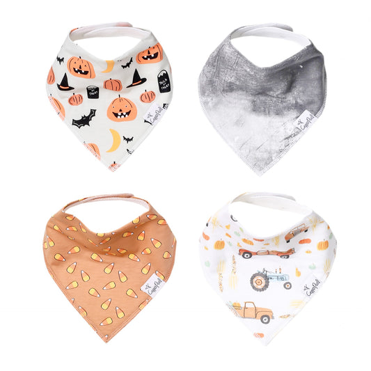 Copper Pearl Single Bandana Bibs - Trick