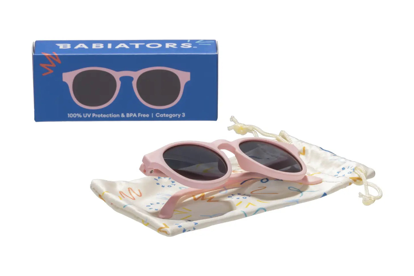 Ballerina Pink Keyhole Sunglasses