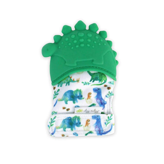 Itzy Ritzy Teething Mitt - Dinosaur