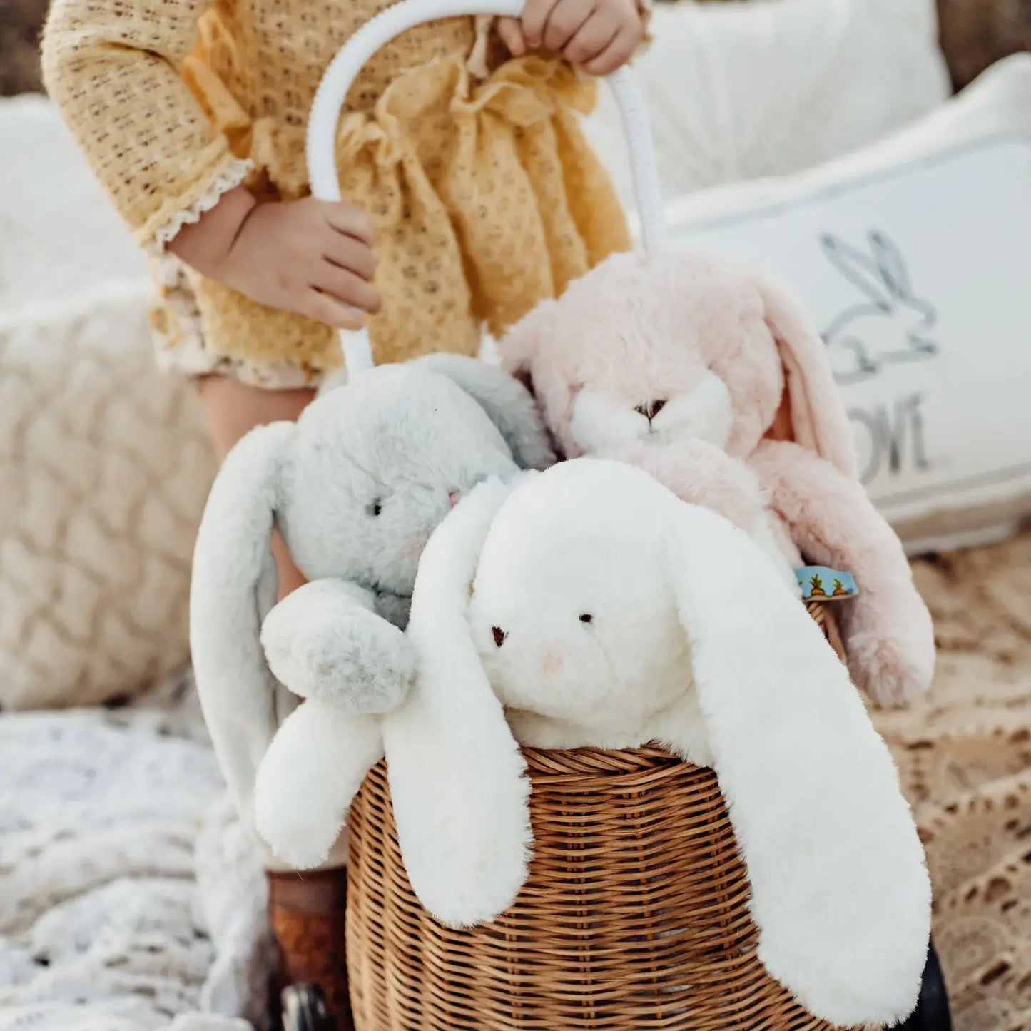 Pink Little Nibble 12" Bunny