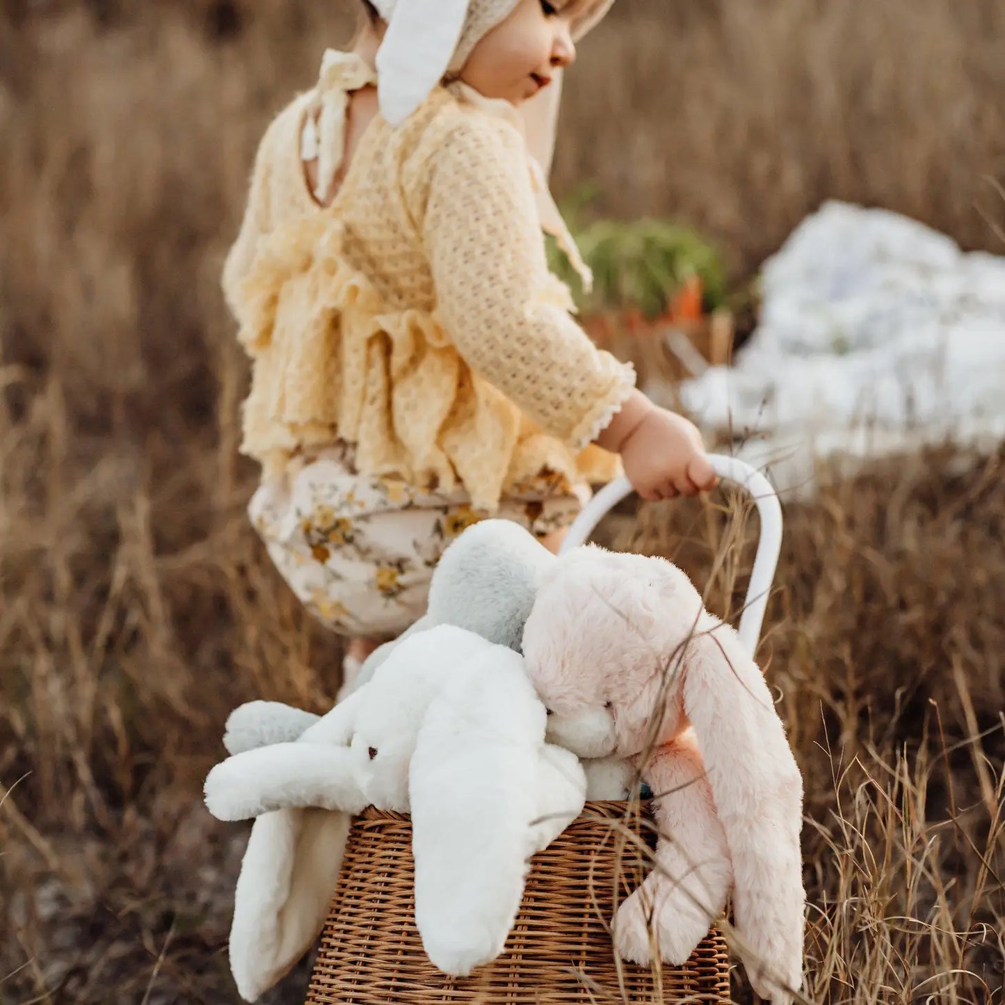 Pink Little Nibble 12" Bunny