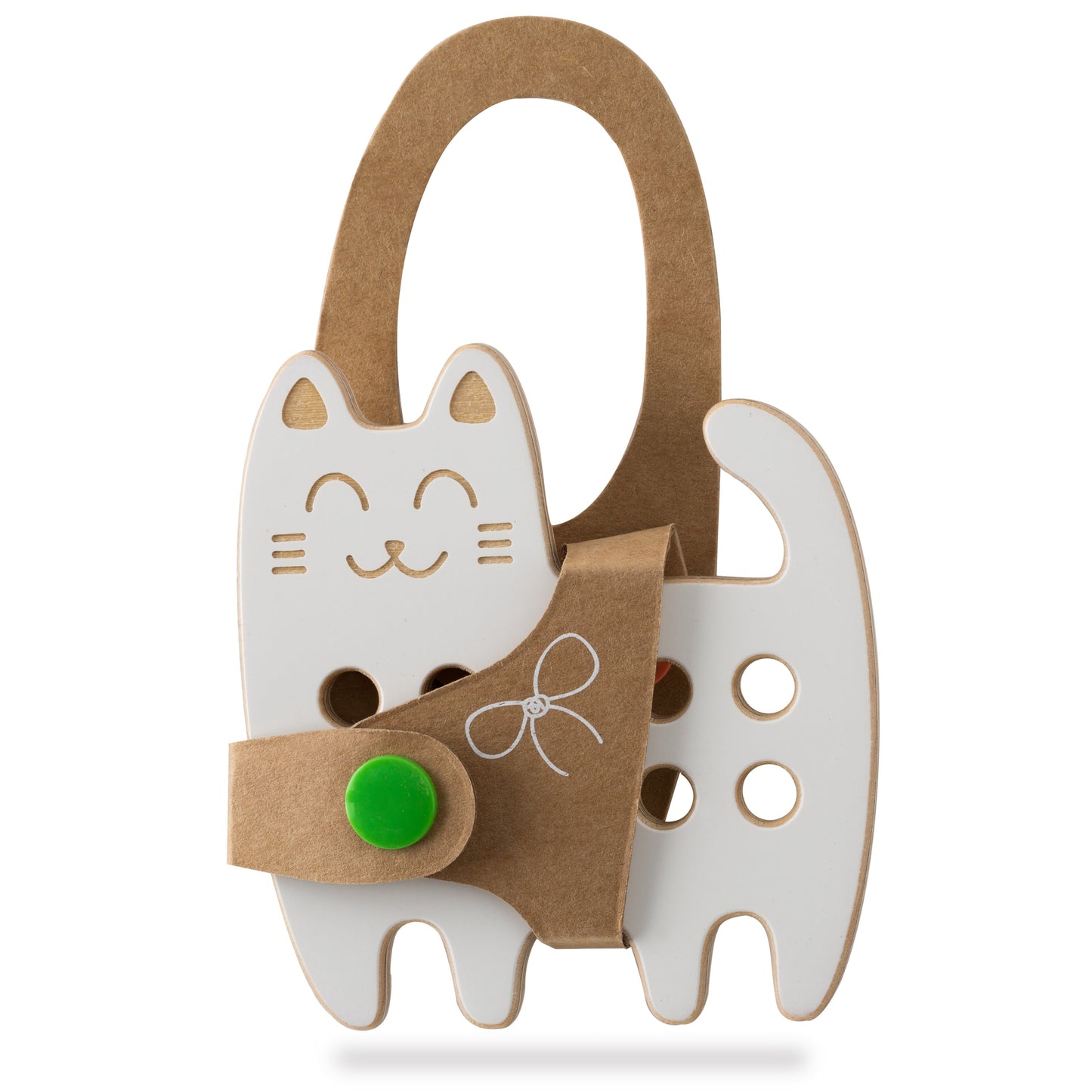 The Kitten Wooden Lacing Toy